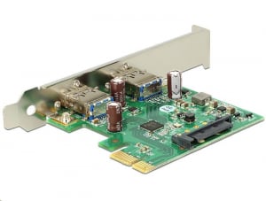 DeLock 2x USB 3.0 bővítő kártya PCI-E (89391)